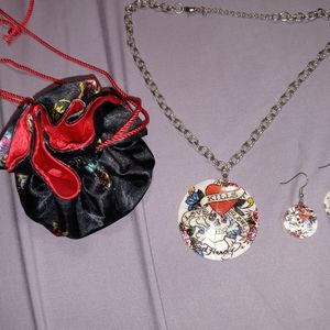 Ed Hardy jewelry set